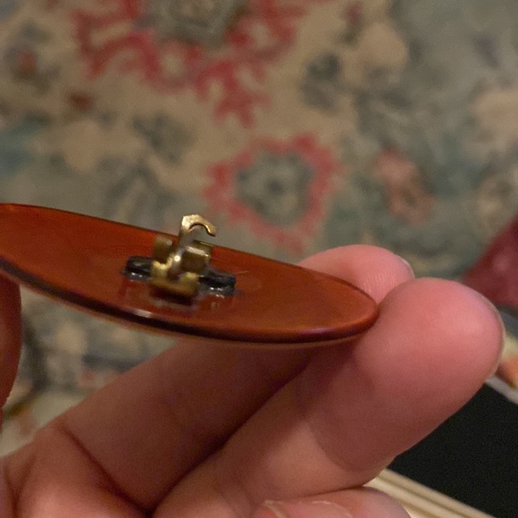 Vintage unusual brooch  PM 664A - Picture 4 of 4